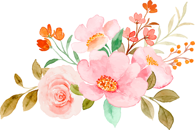 Pink flowers